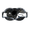 Flush Mount Ceiling Fan with 7-Blades and Integrated LED Light