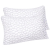 Adjustable Cooling Gel Memory Foam Bed Pillows with Washable Cover