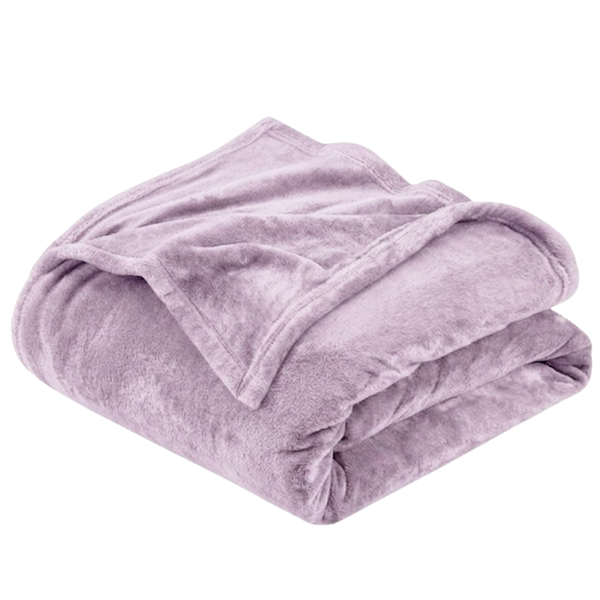 Double-Sided Flannel Fleece Breathable Blanket for All Season Use