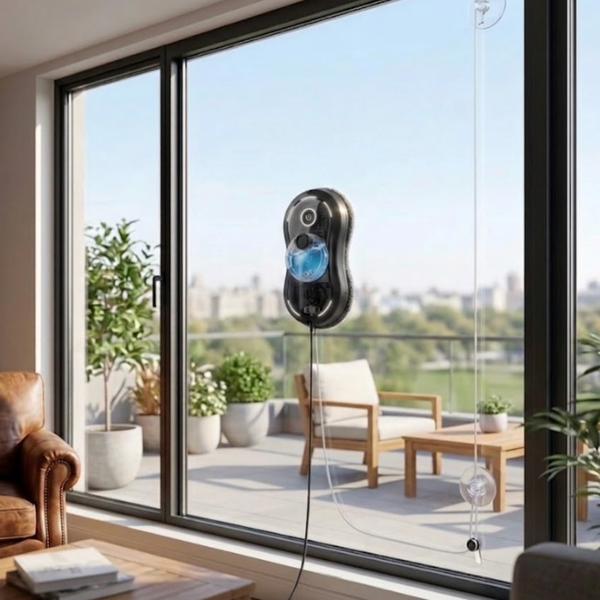 Automatic Window Cleaning Robot 5600Pa with Spray and Remote