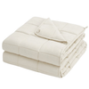 Breathable Cooling Woven Fabric Blanket with Glass Beads Fill