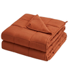 Breathable Cooling Woven Fabric Blanket with Glass Beads Fill