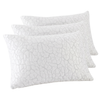 Cooling Adjustable Pillows with Shredded Foam Fill and Cover