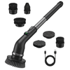 Cordless Electric Spin Scrubber with 7 Heads and Extendable Handle