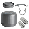 Portable Mason Jar Vacuum Sealer Kit with Lids Included, Gray