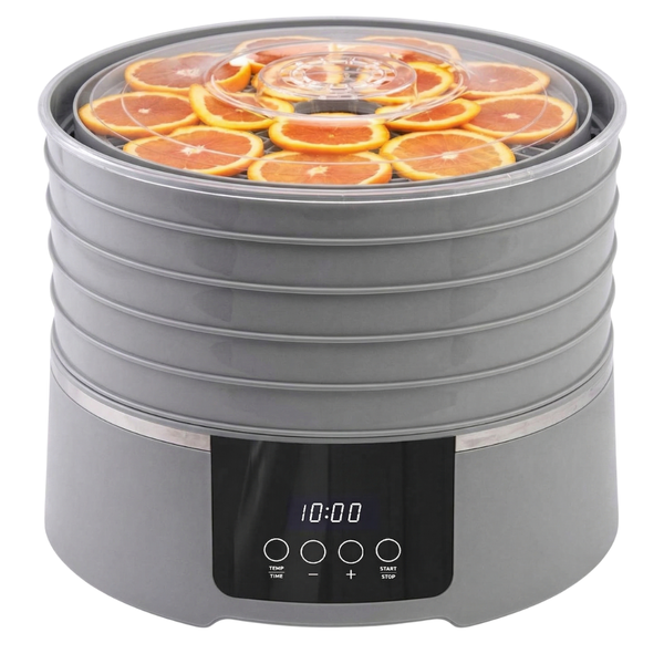 Five-Tray Food Dehydrator with Timer and Temperature Control
