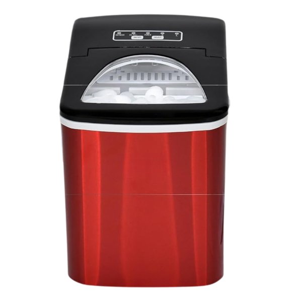 Portable Ice Maker with 26 lbs per day Capacity and Clear Window