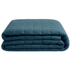 Weighted Blanket with 7 Layer Cooling Glass Beads and 16 Loop Design