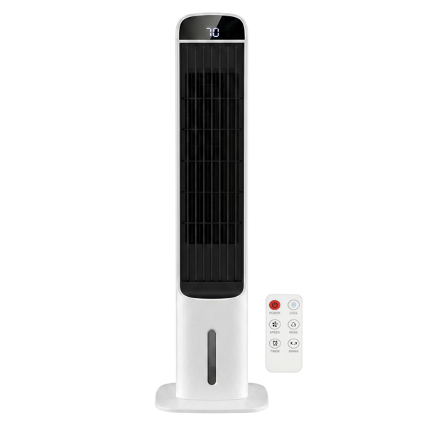 Portable Evaporative Air Cooler Fan with Smart Timer Control