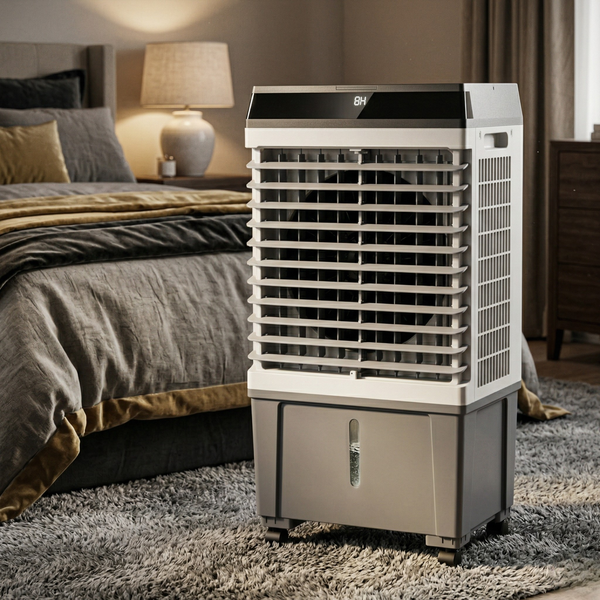 Portable Evaporative Air Cooler with 5.3 Gallon Tank and Remote
