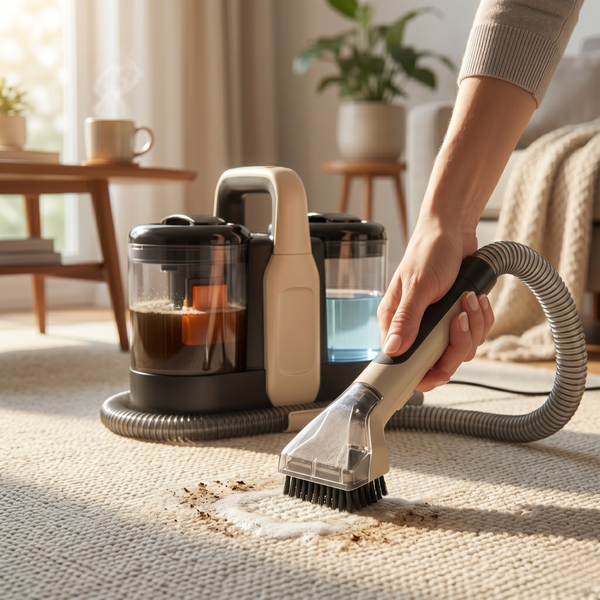 Portable Spot Cleaner for Carpet and Upholstery 15kPa Suction