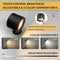 Rechargeable 360° Rotatable Magnetic LED Wall Light – Adjustable Wireless Night Lamp