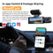 1080P WiFi Dual Camera Dash Cam – Front & Inside Car Camera with IR Night Vision & Loop Recording