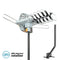 Motorized 360° Rotation 990 Mile Outdoor HDTV Antenna