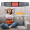 Electric Heating Waist Massage Belt for Multiuse Pain Relief and Relaxation