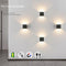 Intelligent Motion Sensor Cube Wall Lights – USB Rechargeable, No Drill Installation