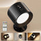 Rechargeable 360° Rotatable Magnetic LED Wall Light – Adjustable Wireless Night Lamp