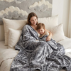 Cooling Nylon Dual Sided Blanket with Breathable Lined Design