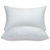 Cooling Shredded Memory Foam Pillow Set with Adjustable Firmness