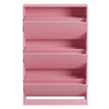 Slim Shoe Cabinet with 3 Flip Drawers Narrow Entryway Storage