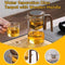 Glass Teapot with Magnetic One-click Filter -Tea infuser With Wooden Handle