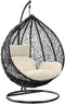 Premium Hanging Egg Chair – Rattan Swing Hammock with Cushions for Indoor & Outdoor Use