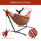 2-Person Hammock with Stand - Premium Canvas