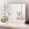 LED Hollywood Makeup Mirror with Dimmable LED Bulbs