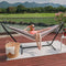 2-Person Hammock with Stand - Premium Canvas