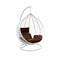 Premium Hanging Egg Chair – Rattan Swing Hammock with Cushions for Indoor & Outdoor Use