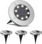 Waterproof Solar Garden Ground Light Pack - Smart Lamps for Garden