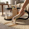 Portable Upholstery Cleaner with 18KPa Suction and Dual Tanks